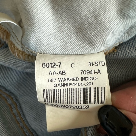 GANNI high rise wide leg woman’s jeans - Picture 8 of 12